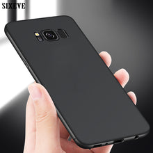 Load image into Gallery viewer, SIXEVE Ultra Thin Cell Phone Case For Samsung Galaxy S6 S7 Edge S8 S9 S10 e Plus S8Plus S9Plus Duos TPU Silicone Etui Back Cover