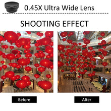 Load image into Gallery viewer, APEXEL 2in1 Lens 0.45X Wide Angle+12.5X Macro Lens Professional HD Phone Camera Lens For iPhone 8 7 6S Plus Xiaomi Samsung LG