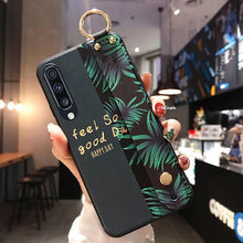 Load image into Gallery viewer, SoCouple Phone Holder Case For Samsung Galaxy A50 A51 A71 A70 A30 A20 S9 S8 S10 S20 plus Ultra Note 8 9 10 plus Wrist Strap Case