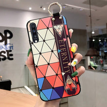 Load image into Gallery viewer, SoCouple Phone Holder Case For Samsung Galaxy A50 A51 A71 A70 A30 A20 S9 S8 S10 S20 plus Ultra Note 8 9 10 plus Wrist Strap Case