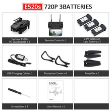 Load image into Gallery viewer, Eachine E520S E520 GPS FOLLOW ME WIFI FPV Quadcopter With 4K/1080P HD Wide Angle Camera Foldable Altitude Hold Durable RC Drone