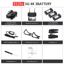 Load image into Gallery viewer, Eachine E520S E520 GPS FOLLOW ME WIFI FPV Quadcopter With 4K/1080P HD Wide Angle Camera Foldable Altitude Hold Durable RC Drone