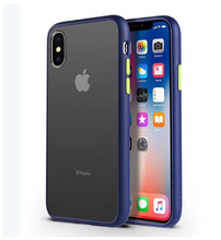 Load image into Gallery viewer, Mint hybrid simple matte bumper phone case for Iphone 11 case Pro Max Xr Xs 6s 8 7 plus shockproof soft Tpu silicone matte cover