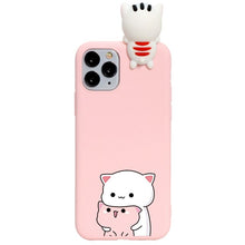 Load image into Gallery viewer, XR 11 Pro XS Max X 5 5S silicone double cover for iphone 7 8 6S 6S plus 7 plus case girls