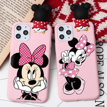 Load image into Gallery viewer, XR 11 Pro XS Max X 5 5S silicone double cover for iphone 7 8 6S 6S plus 7 plus case girls