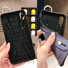 Load image into Gallery viewer, SoCouple Phone Holder Case For Samsung Galaxy A50 A51 A71 A70 A30 A20 S9 S8 S10 S20 plus Ultra Note 8 9 10 plus Wrist Strap Case
