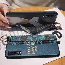 Load image into Gallery viewer, SoCouple Phone Holder Case For Samsung Galaxy A50 A51 A71 A70 A30 A20 S9 S8 S10 S20 plus Ultra Note 8 9 10 plus Wrist Strap Case
