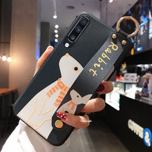 Load image into Gallery viewer, SoCouple Phone Holder Case For Samsung Galaxy A50 A51 A71 A70 A30 A20 S9 S8 S10 S20 plus Ultra Note 8 9 10 plus Wrist Strap Case
