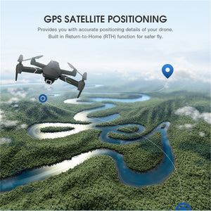 Eachine E520S E520 GPS FOLLOW ME WIFI FPV Quadcopter With 4K/1080P HD Wide Angle Camera Foldable Altitude Hold Durable RC Drone