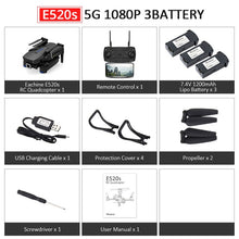 Load image into Gallery viewer, Eachine E520S E520 GPS FOLLOW ME WIFI FPV Quadcopter With 4K/1080P HD Wide Angle Camera Foldable Altitude Hold Durable RC Drone
