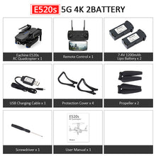 Load image into Gallery viewer, Eachine E520S E520 GPS FOLLOW ME WIFI FPV Quadcopter With 4K/1080P HD Wide Angle Camera Foldable Altitude Hold Durable RC Drone
