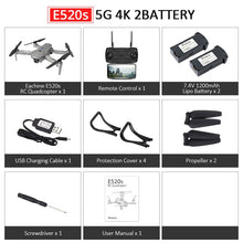 Load image into Gallery viewer, Eachine E520S E520 GPS FOLLOW ME WIFI FPV Quadcopter With 4K/1080P HD Wide Angle Camera Foldable Altitude Hold Durable RC Drone
