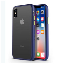 Load image into Gallery viewer, Mint hybrid simple matte bumper phone case for Iphone 11 case Pro Max Xr Xs 6s 8 7 plus shockproof soft Tpu silicone matte cover
