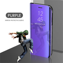 Load image into Gallery viewer, Smart Mirror Phone Case For Samsung Galaxy S10 S8 S9 Plus A50 A40 A30 A20 A70 A20s A30s A50s M20 M30 M30s M40 S6 S7 Edge Cover
